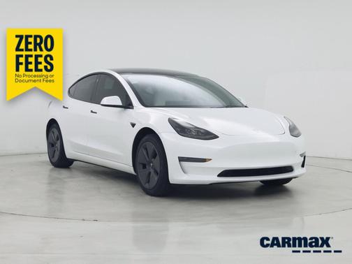 White 2023 Tesla Model 3