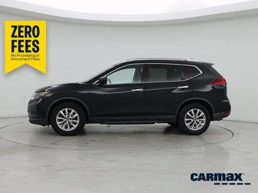 Black 2017 Nissan Rogue SV