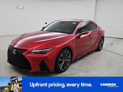 Red 2023 Lexus IS 350 F-Sport