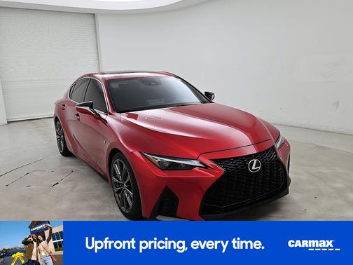 Red 2023 Lexus IS 350 F-Sport