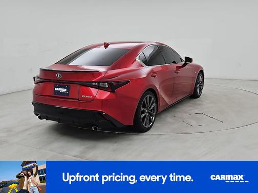 Red 2023 Lexus IS 350 F-Sport