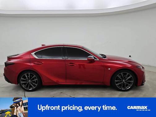 Red 2023 Lexus IS 350 F-Sport