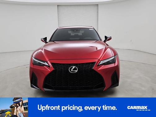 Red 2023 Lexus IS 350 F-Sport