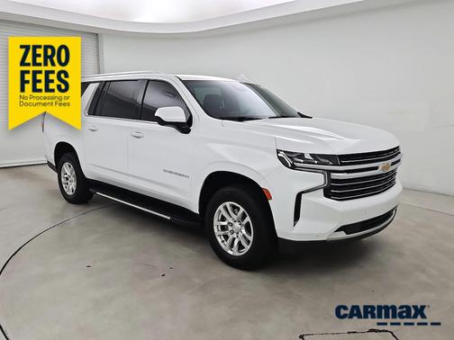 White 2023 Chevrolet Suburban LT