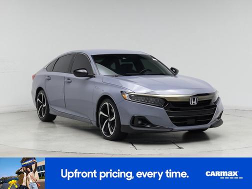 Gray 2022 Honda Accord Hybrid Sport