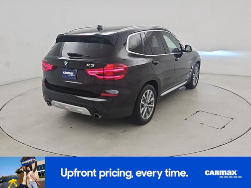 Black 2018 BMW X3 XDrive30i