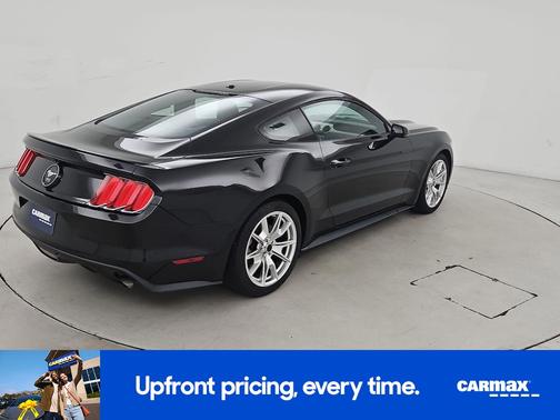 Black 2015 Ford Mustang Ecoboost Premium