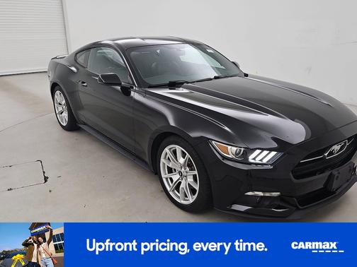 Black 2015 Ford Mustang Ecoboost Premium
