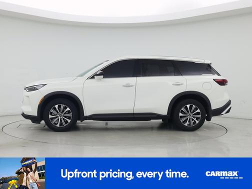 White 2023 INFINITI QX60 Pure