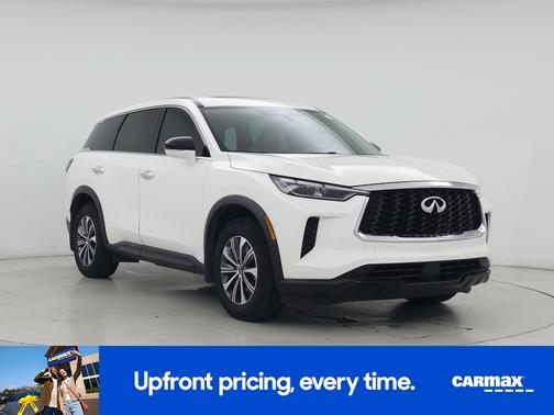 White 2023 INFINITI QX60 Pure