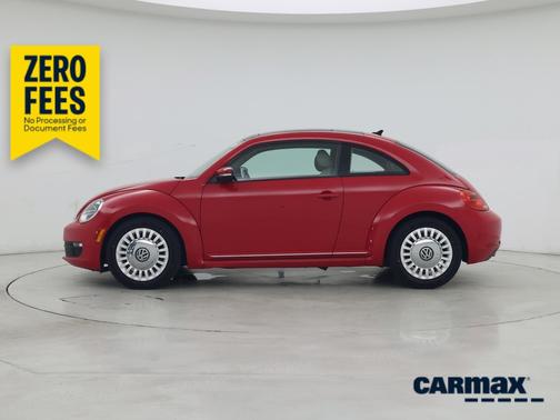 Red 2015 Volkswagen Beetle Classic