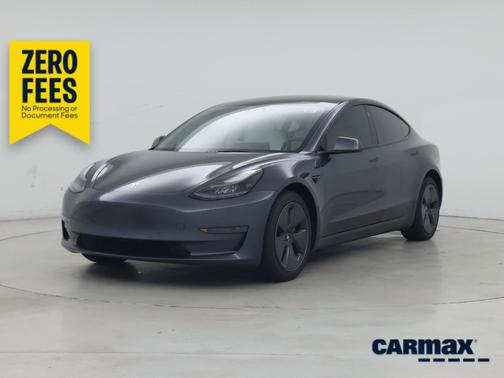 Gray 2023 Tesla Model 3