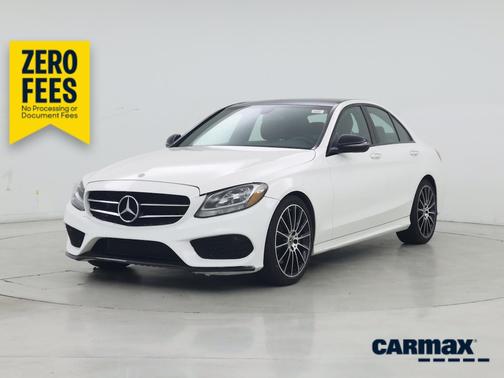 White 2018 Mercedes-Benz C-Class