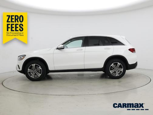 White 2020 Mercedes-Benz GLC 300