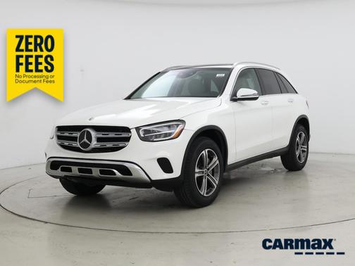White 2020 Mercedes-Benz GLC 300
