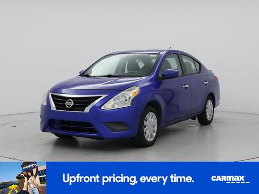 Blue 2017 Nissan Versa SV