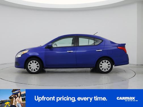 Blue 2017 Nissan Versa SV
