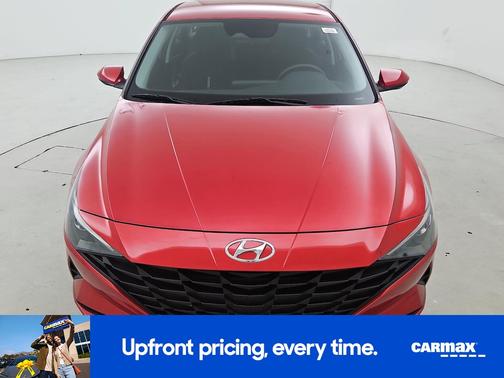 Red 2021 Hyundai ELANTRA SEL
