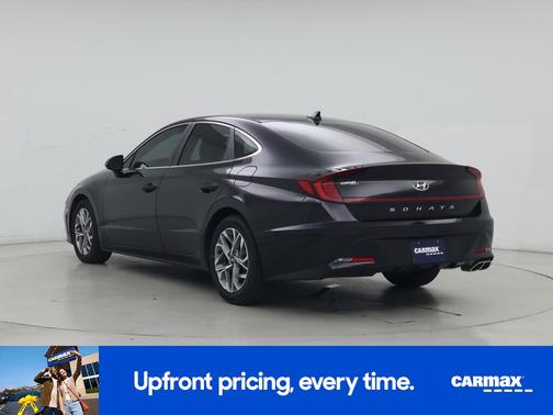 Black 2021 Hyundai SONATA SEL