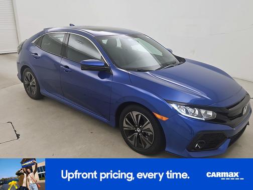 Blue 2018 Honda Civic EX-L
