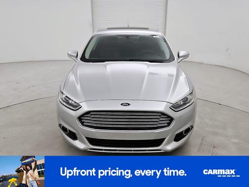 Silver 2015 Ford Fusion Titanium