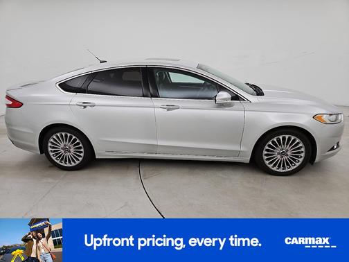 Silver 2015 Ford Fusion Titanium