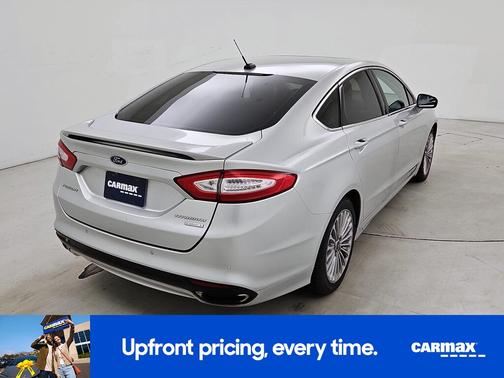 Silver 2015 Ford Fusion Titanium