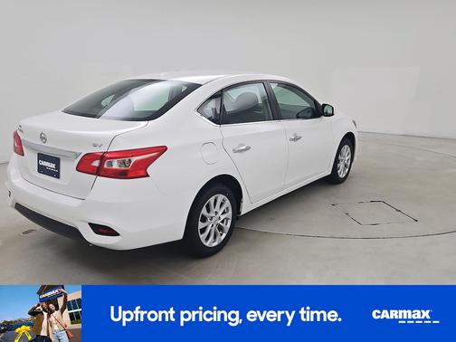 White 2019 Nissan Sentra SV