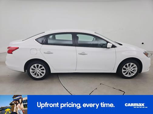 White 2019 Nissan Sentra SV