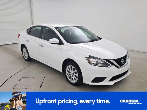 White 2019 Nissan Sentra SV