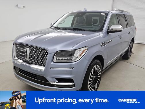 Blue 2020 Lincoln Navigator L Black Label
