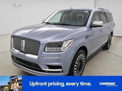 Blue 2020 Lincoln Navigator L Black Label
