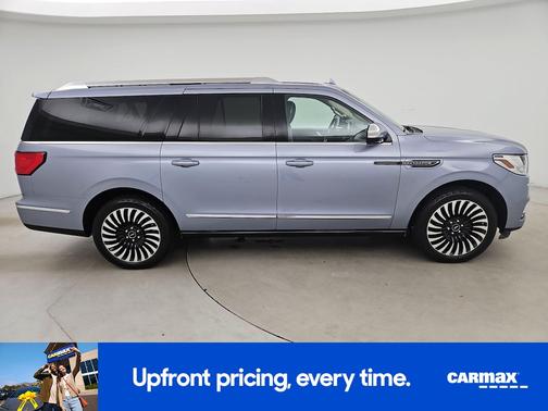 Blue 2020 Lincoln Navigator L Black Label
