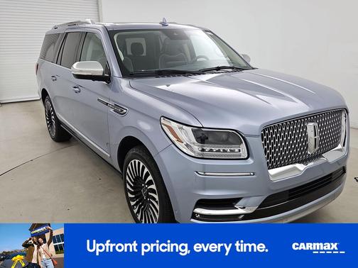 Blue 2020 Lincoln Navigator L Black Label