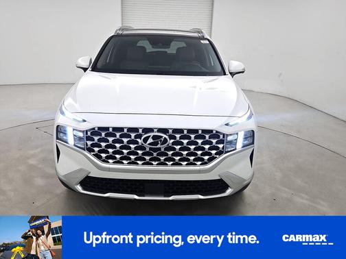 White 2023 Hyundai SANTA FE SEL