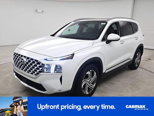 White 2023 Hyundai SANTA FE SEL