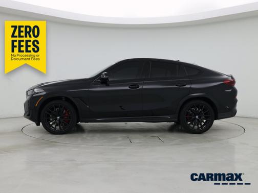 Black 2025 BMW X6 M60