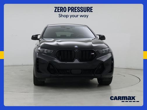 Black 2025 BMW X6 M60