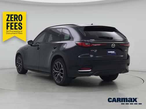 Black 2025 Mazda CX-70 PHEV Premium Plus