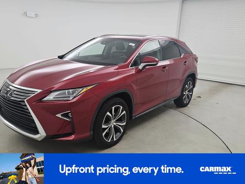 Red 2017 Lexus RX 350