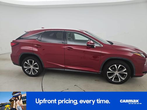 Red 2017 Lexus RX 350