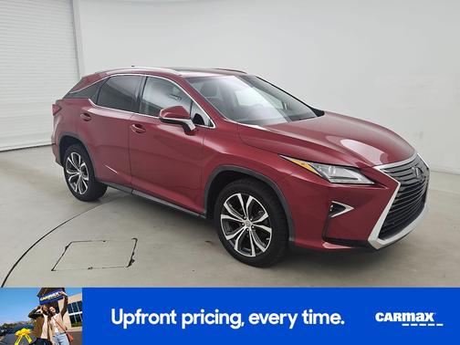 Red 2017 Lexus RX 350