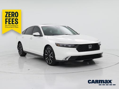 White 2025 Honda Accord Hybrid Touring