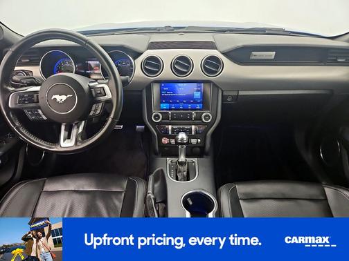 Blue 2021 Ford Mustang Ecoboost Premium