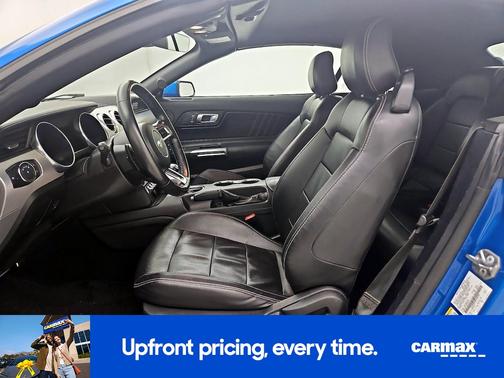 Blue 2021 Ford Mustang Ecoboost Premium