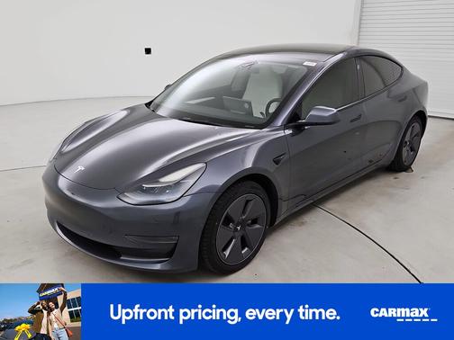 Gray 2022 Tesla Model 3