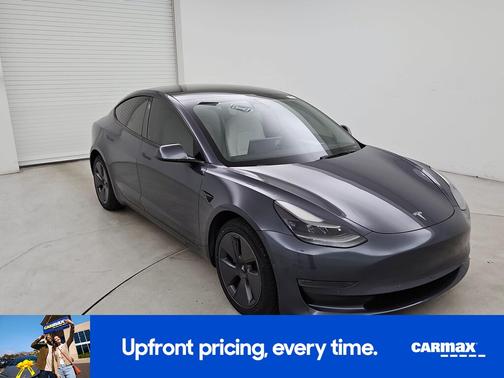 Gray 2022 Tesla Model 3