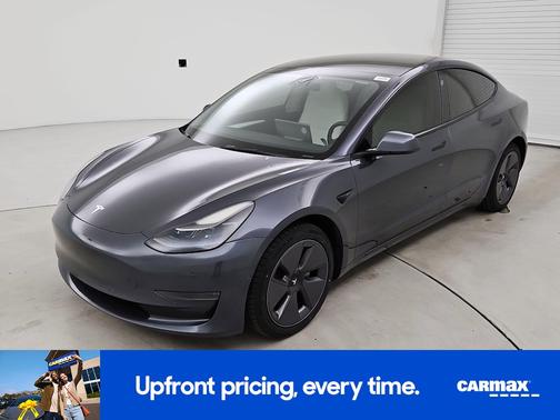 Gray 2022 Tesla Model 3