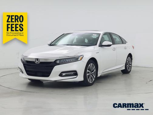 White 2019 Honda Accord Hybrid Touring