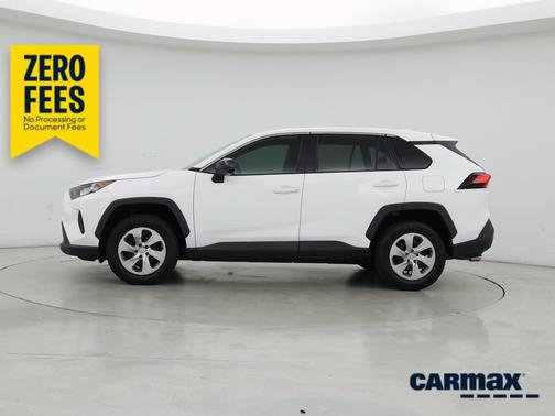 White 2022 Toyota RAV4 LE